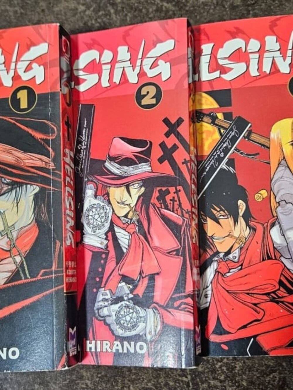 4 Hellsing Series Manga Volume One Two Three And Four By Kohta Hirano Digital